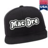 kenny Rapbay Store Merch Mac Dre 3D Puff Text Solid Snapback Hatpsd we