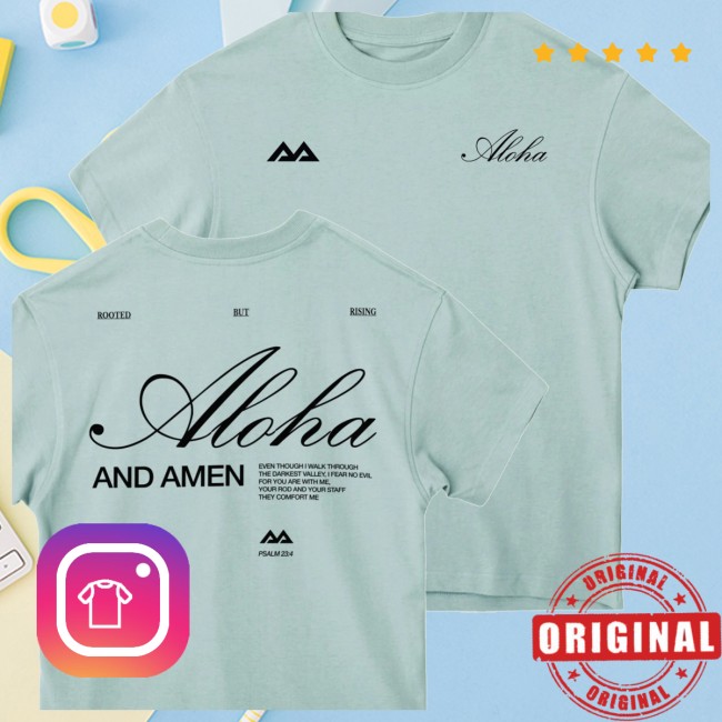 Alohaandamen Store Merch Rooted But Rising Tee Alohaandamen Store Merch Rooted But Rising Tee