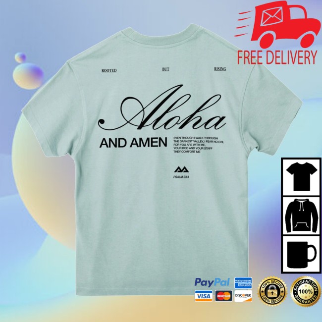 Alohaandamen Store Merch Rooted But Rising Tee Alohaandamen Store Merch Rooted But Rising Tee