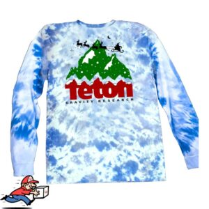 Teton Gravity Store Merch Grateful Dead X Peter Forsythe North Pole Powder Run Long Sleeve
