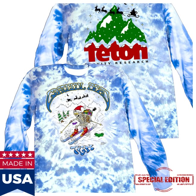 Teton Gravity Store Merch Grateful Dead X Peter Forsythe North Pole Powder Run Long Sleeve Teton Gravity Store Merch Grateful Dead X Peter Forsythe North Pole Powder Run Long Sleeve