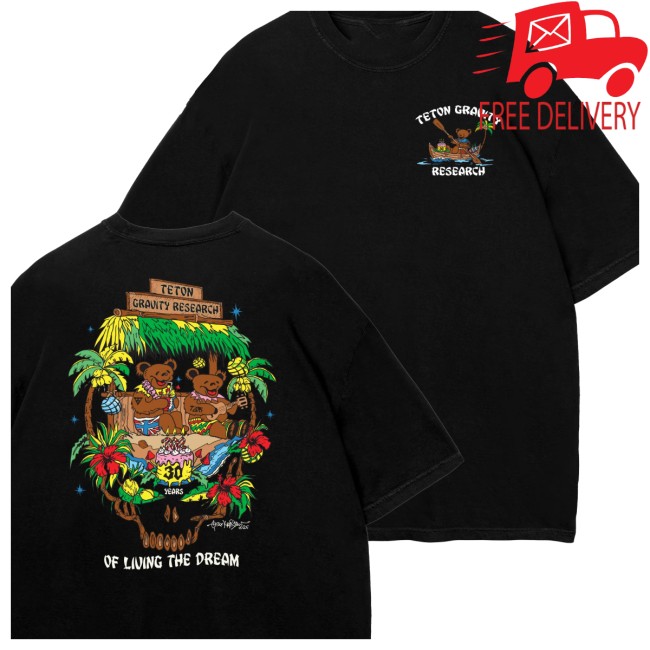 Teton Gravity Store Merch Tgr X Grateful Dead 30 Years Tee Teton Gravity Store Merch Tgr X Grateful Dead 30 Years Tee