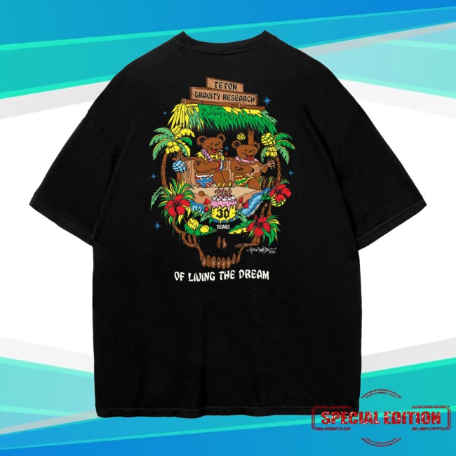 Teton Gravity Store Merch Tgr X Grateful Dead 30 Years Tee Teton Gravity Store Merch Tgr X Grateful Dead 30 Years Tee