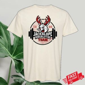 Treaty Oak Revival Merch Store Jackalope Powerlifting Team T-Shirt