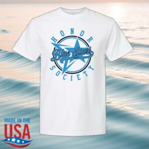 Treaty Oak Revival Merch Store Blue Stars Honor Society T-Shirt