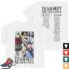 kenny taylor swift store merch the eras tour through vancouver ii white t shirt wpsdd