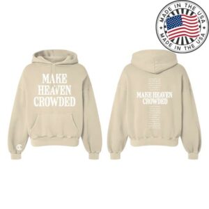 Cole Swindell Merch Store Tan Make Heaven Crowded Hoodie