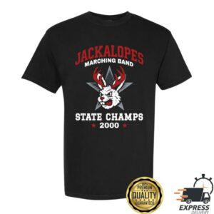Treaty Oak Revival Merch Store Jackalopes Marching Band T-Shirt