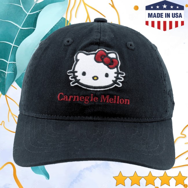 Bookstore Merch Carnegie Mellon Hello Kitty Black Hat Bookstore Merch Carnegie Mellon Hello Kitty Black Hat