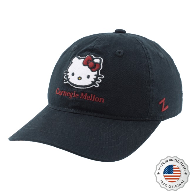 Bookstore Merch Carnegie Mellon Hello Kitty Black Hat Bookstore Merch Carnegie Mellon Hello Kitty Black Hat