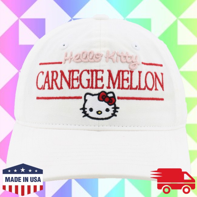 Bookstore Merch Carnegie Mellon Hello Kitty White Hat Bookstore Merch Carnegie Mellon Hello Kitty White Hat