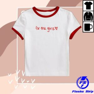 Becca Moore Merch Store For The Girls Ringer Tee