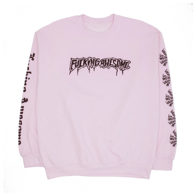 Fucking Awesome Store Merch Logo Test Print Crewneck Fucking Awesome Store Merch Logo Test Print Crewneck
