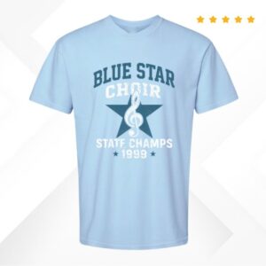 Treaty Oak Revival Store Merch Blue Star Choir T-Shirt