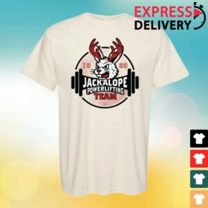 Treaty Oak Revival Store Shop Merch Jackalope Powerlifting Team T-Shirt