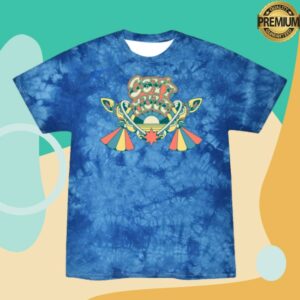 Musictoday Store Merch Split Face Tie Dye Tee