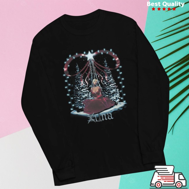 Christina Aguilera Store Merch Christmas In Paris Long Sleeve Tee Christina Aguilera Store Merch Christmas In Paris Long Sleeve Tee