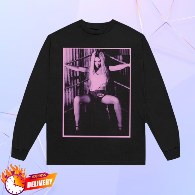 Christina Aguilera Store Merch Xtina Fighter Longsleeve Tee Christina Aguilera Store Merch Xtina Fighter Longsleeve Tee