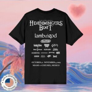 Lamb Of God Store Merch Hbb 2025 Hicon Lineup Tee