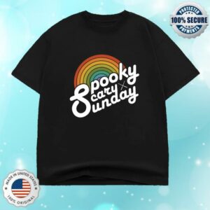 Coryxkenshin Merch Store Spooky Scary Sunday Tee