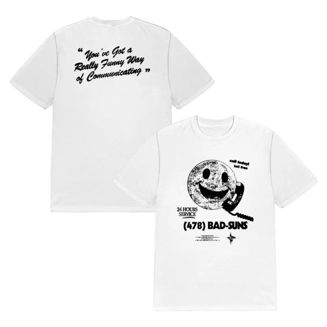 Bad Suns Merch Store Communicating Tee Bad Suns Merch Store Communicating Tee