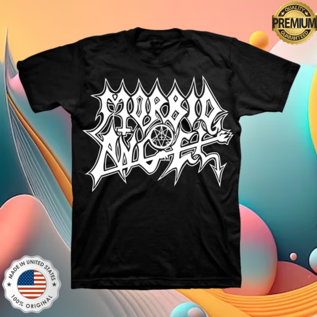 Jsr Direct Store Merch Morbid Angel Logo Extreme Music T-Shirt Jsr Direct Store Merch Morbid Angel Logo Extreme Music T-Shirt