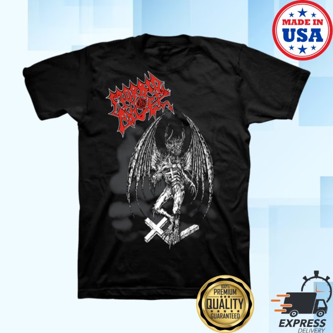 Jsr Direct Store Merch Morbid Angel Gargoyle T-Shirt Jsr Direct Store Merch Morbid Angel Gargoyle T-Shirt