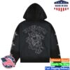 kenny Ed Hardy Merch Store Crosses Boxy Zip Hoodiea