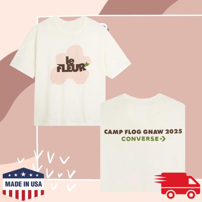 Converse Merch Store Gold Standard T-Shirt Camp Flog Gnaw 2025 Converse Merch Store Gold Standard T-Shirt Camp Flog Gnaw 2025