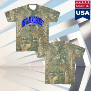 Megan Moroney Store Merch Am I Okay Camo Tee