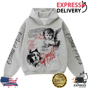 Survival Miami Store Merch Galleria 1.0 Zip Hoodie Heather Grey