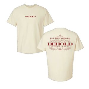 Lauren Daigle Store Merch Behold Tee