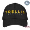 kenny trellis brewing store merch trellis t black cap
