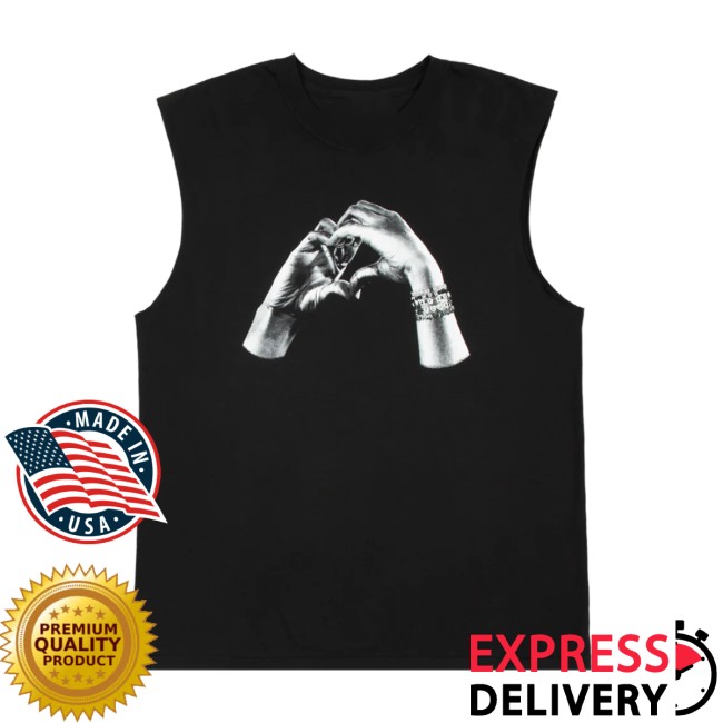 Taylor Swift Store Merch The Eras Tour Heart Hands Muscle Oversized Tank Taylor Swift Store Merch The Eras Tour Heart Hands Muscle Oversized Tank