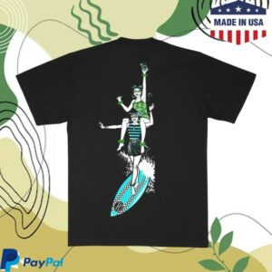 Dance Hall Crashers Store Merch Dance Hall Crashers Hawaii Black T-Shirt