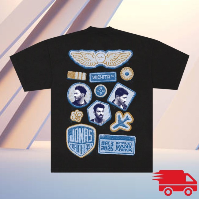 Jonas Brothers Store Merch Greetings From Your Hometown Wichita Ks Dec 12 2025 Shirt Jonas Brothers Store Merch Greetings From Your Hometown Wichita Ks Dec 12 2025 Shirt