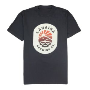 Lahaina Brew Store Merch Lbc Seal Heavyweight Black Tee