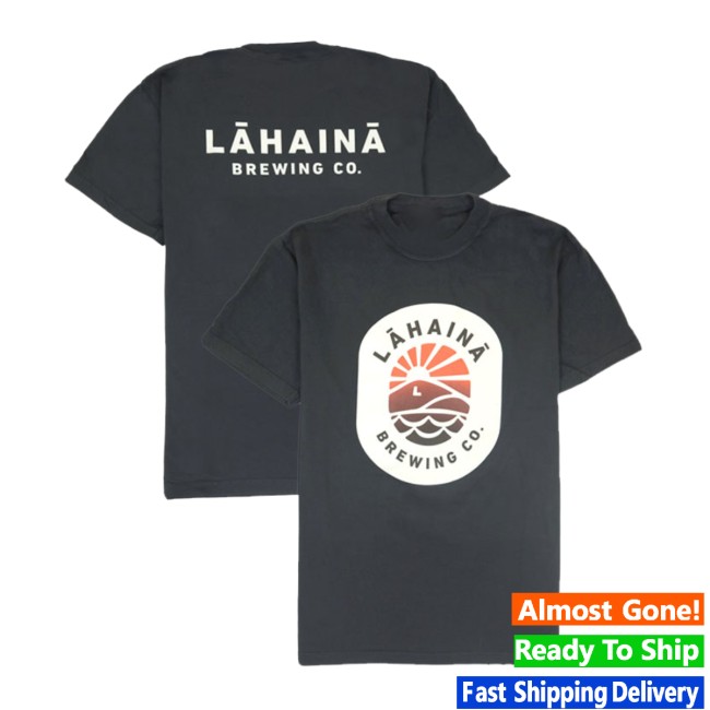 Lahaina Brew Store Merch Lbc Seal Heavyweight Black Tee Lahaina Brew Store Merch Lbc Seal Heavyweight Black Tee