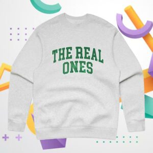 Wave Sports Merch Store Not Gonna Lie With Kylie Kelce The Real Ones Varsity Crewneck