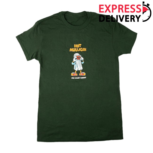 Hot Mulligan Store Merch Why Would I Watch UkEu Tour Tee Forest Green Hot Mulligan Store Merch Why Would I Watch UkEu Tour Tee Forest Green