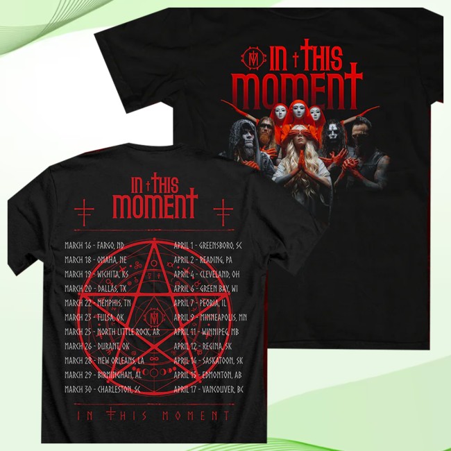In This Moment Official Store Merch Spring Tour Tee In This Moment Official Store Merch Spring Tour Tee