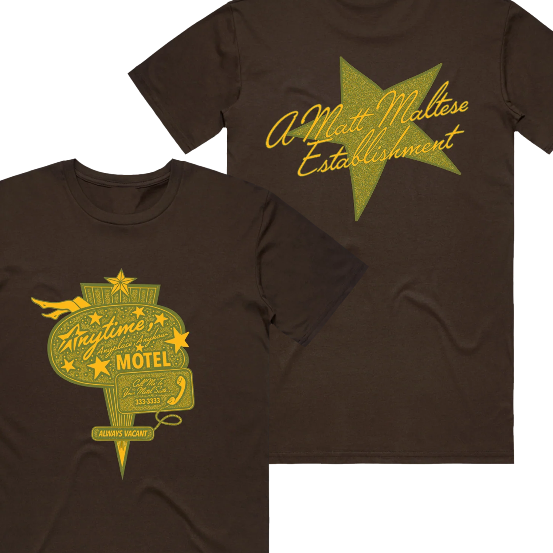 Matt Maltese Store Merch Motel T-Shirt Matt Maltese Store Merch Motel T-Shirt