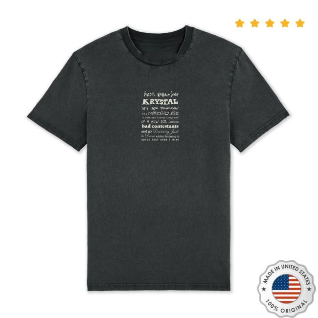 Matt Maltese Store Merch Album Titles Tee Matt Maltese Store Merch Album Titles Tee