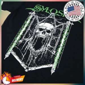 Sylosis Store Merch Chained Skull Black Tee