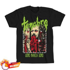 Time To Kill Records Merch Store Tenebro Uomo Mangia Uomo T-Shirt