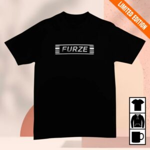 Colin Furze Merch Store Furze Tv Static Logo T-Shirt Black