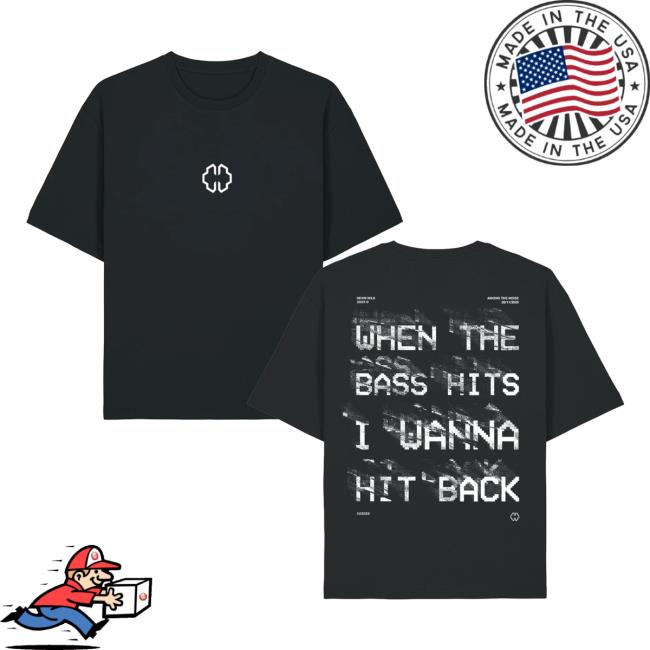Hardstyle Merch Store Devin Wild Hit Back T-Shirt Hardstyle Merch Store Devin Wild Hit Back T-Shirt