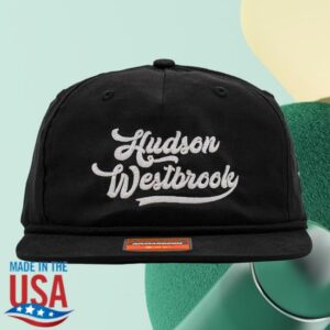 Hudson Westbrook Merch Store Hudson Westbrook Design Richardson 256 Rope Cap Black