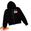 kenny Optimus Gang Merch Store Zip Hoodie I Love Optimus Blacka