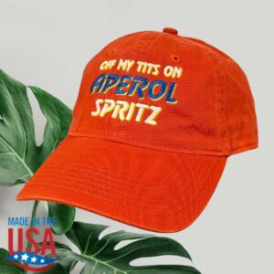 Uncle Reco Store Merch Off My Tits On Aperol Orange Enzyme Dad Hat